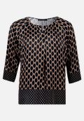 Schlupfbluse mit Print / Vorderseite