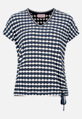 Casual-Shirt mit Tunnelzug / Vorderseite