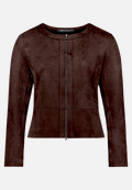 Taillierter  Blazer mit Reißverschluss  / Vorderseite