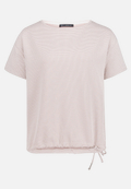 T-Shirt  strukturiert mit Bindedetail  / Vorderseite