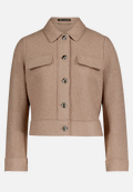 Blazer-Jacke mit aufgesetzten Taschen / Vorderseite