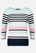Basic Shirt mit U-Boot-Ausschnitt / Vorderseite
