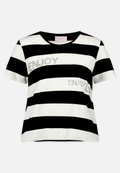 Ringelshirt mit Tunnelzug / Vorderseite