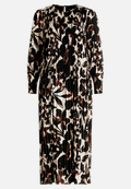 Plisseekleid langarm / Vorderseite