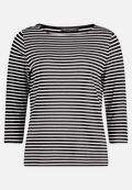 Basic Shirt mit Ringel / Vorderseite