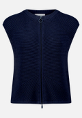 Grobstrickjacke ohne Arm / Vorderseite