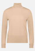 Rollkragenpullover langarm / Vorderseite