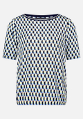 Casual-Shirt mit Gummizug / Vorderseite