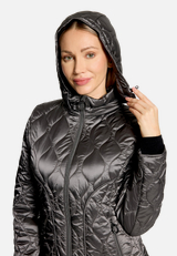 Outdoorjacke mit abnehmbarer Kapuze / Detailbild