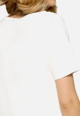 Blusenshirt mit Schleifenknoten / Detailbild
