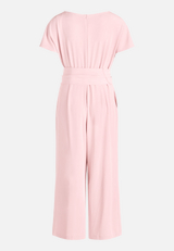 Jumpsuit mit Eingrifftaschen / Rückseite