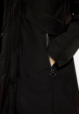 Outdoorjacke mit abnehmbarer Kapuze / Detailbild