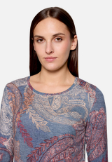 Shirt mit Paisley-Muster / Detailbild