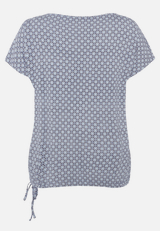 Printshirt mit Tunnelzug / Rückseite
