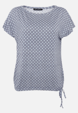 Printshirt mit Tunnelzug / Vorderseite
