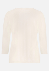 Basic Shirt mit Placement / Rückseite