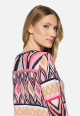 Casual-Shirt mit Tunnelzug / Detailbild