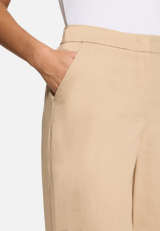 Leinenhose unifarben / Detailbild