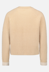 Casual-Strickjacke mit Reißverschluss / Rückseite