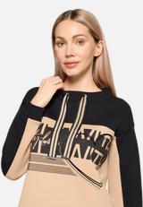 Sweatshirt mit Stehkragen / Detailbild