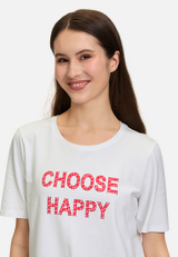 Basic Shirt mit Aufdruck / Detailbild