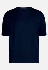 Basic-Pullover kurzarm / Vorderseite