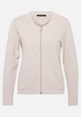 Shirtjacke mit Struktur / Vorderseite