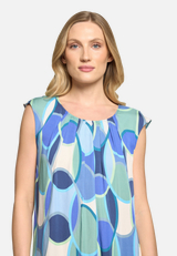 Freizeitkleid mit Rundhalsausschnitt / Detailbild