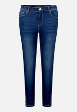 Basic-Jeans mit Waschung / Vorderseite