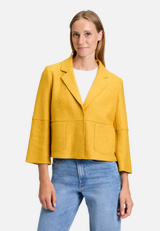 Blazer-Jacke mit Reverskragen / Modellfoto Vorderseite