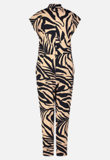 Jumpsuit mit Eingrifftaschen / Rückseite
