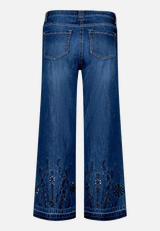 Casual-Hose mit Waschung / Rückseite