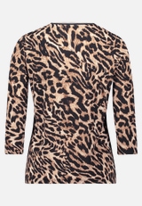 Basic Shirt mit Print / Rückseite