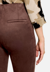 Kunstlederhose  aus Velour Style Selina Fashion  / Detailbild
