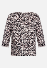 Leo-Shirt  3/4 Arm mit Rundhalsausschnitt / Rückseite