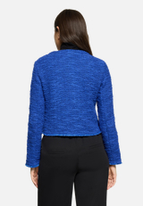 Blazer-Jacke langarm / Modellfoto Rückseite