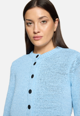 Strick-Cardigan mit aufgesetzten Taschen / Detailbild