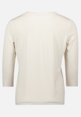 Basic Shirt mit Placement / Rückseite