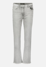 Slim Fit-Hose mit Waschung / Vorderseite