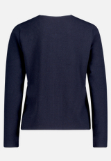 Shirtjacke mit Struktur / Rückseite