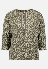 Sweatshirt mit Kragen / Vorderseite