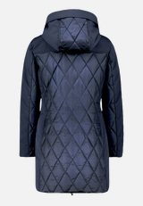Outdoorjacke mit abnehmbarer Kapuze / Rückseite