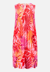 Plisseekleid ohne Arm / Rückseite