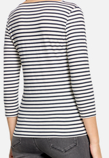 Basic Shirt mit Ringel / Detailbild