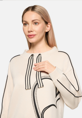 Sweatshirt mit Stehkragen / Detailbild