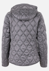 Outdoorjacke mit abnehmbarer Kapuze / Rückseite