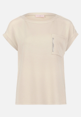 Sweatshirt mit Seitenschlitzen / Vorderseite