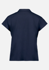 Poloshirt mit Schmucksteinen / Rückseite