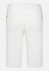 Jeans-Shorts mit aufgesetzten Taschen / Rückseite