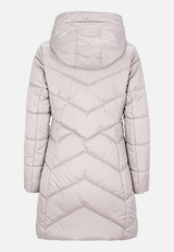 Outdoorjacke mit abnehmbarer Kapuze / Rückseite